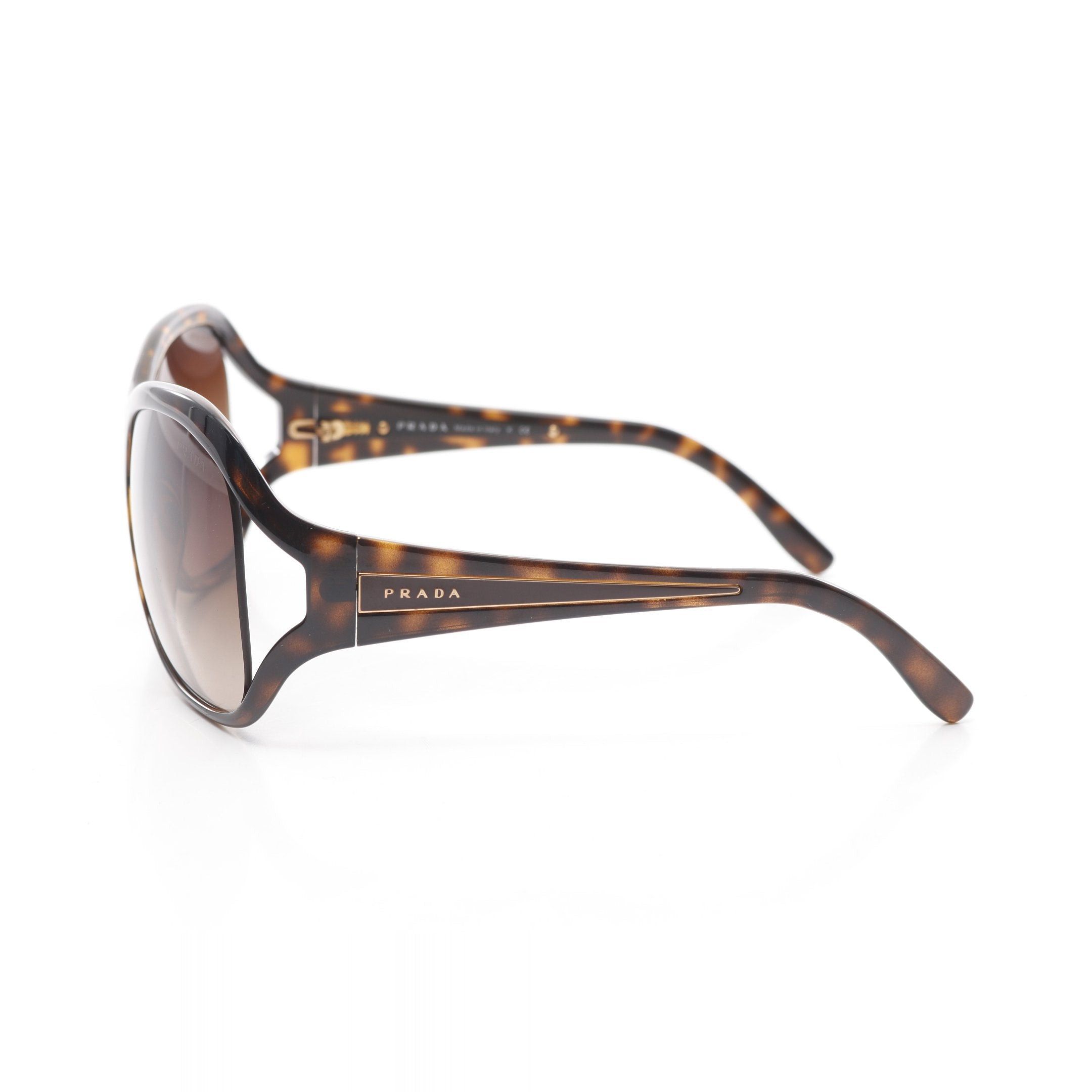 Prada Prada Cat Eye Sunglasses Brown Size ONE SIZE - 3 Thumbnail
