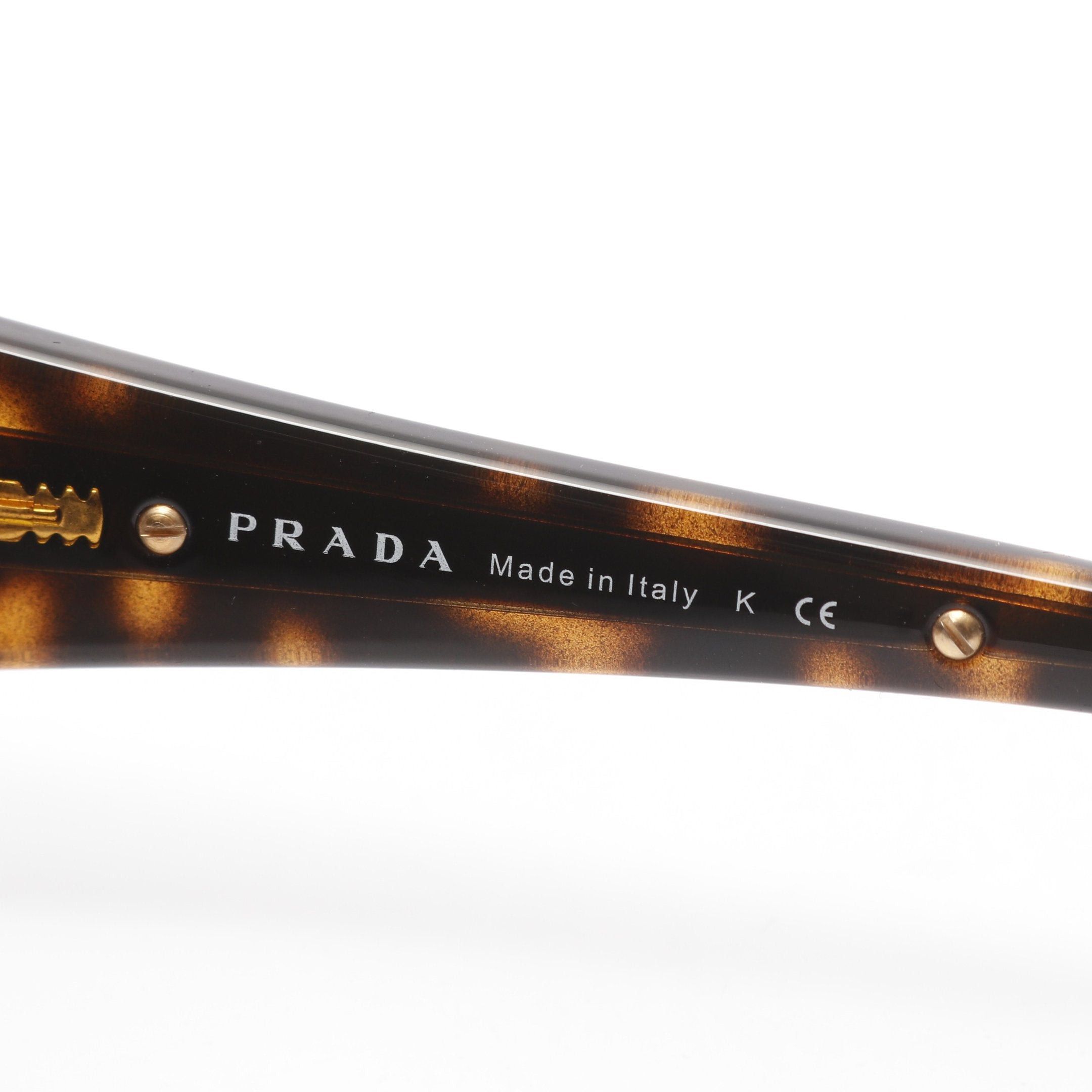 Prada Prada Cat Eye Sunglasses Brown Size ONE SIZE - 4 Thumbnail
