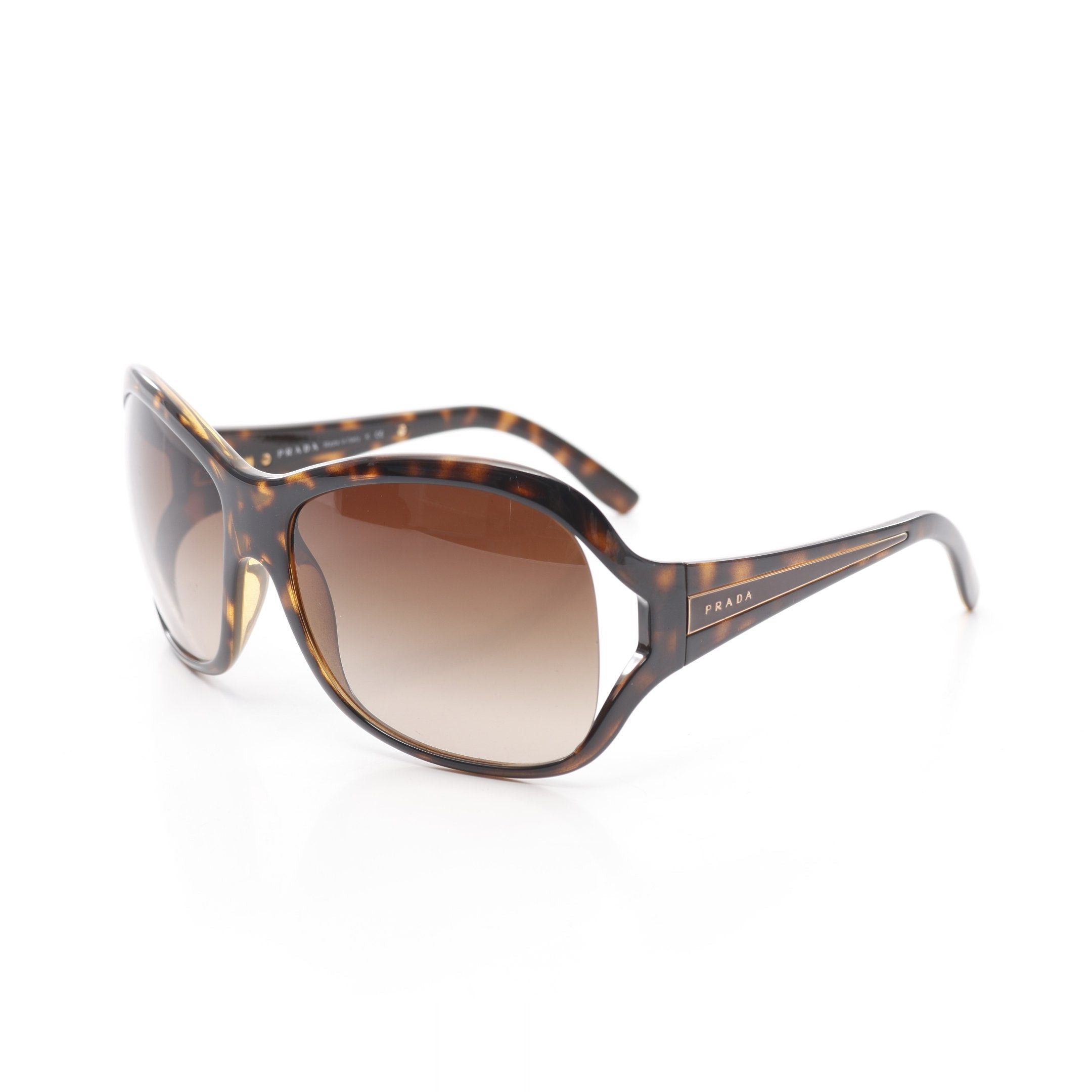 Prada Prada Cat Eye Sunglasses Brown Size ONE SIZE - 2 Thumbnail