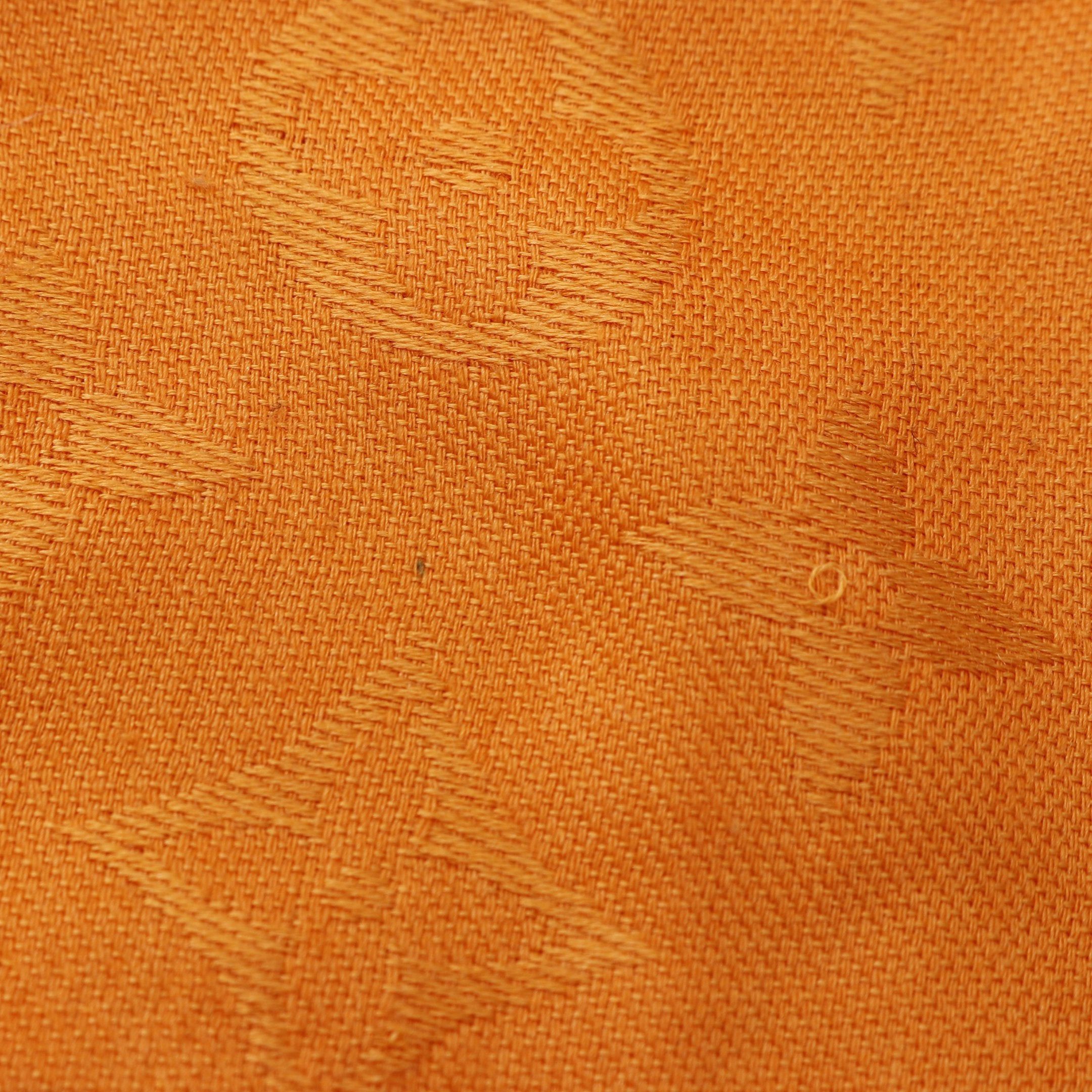 Louis Vuitton Louis Vuitton Shawl Monogram Silk Wool Orange Size ONE SIZE - 6 Thumbnail