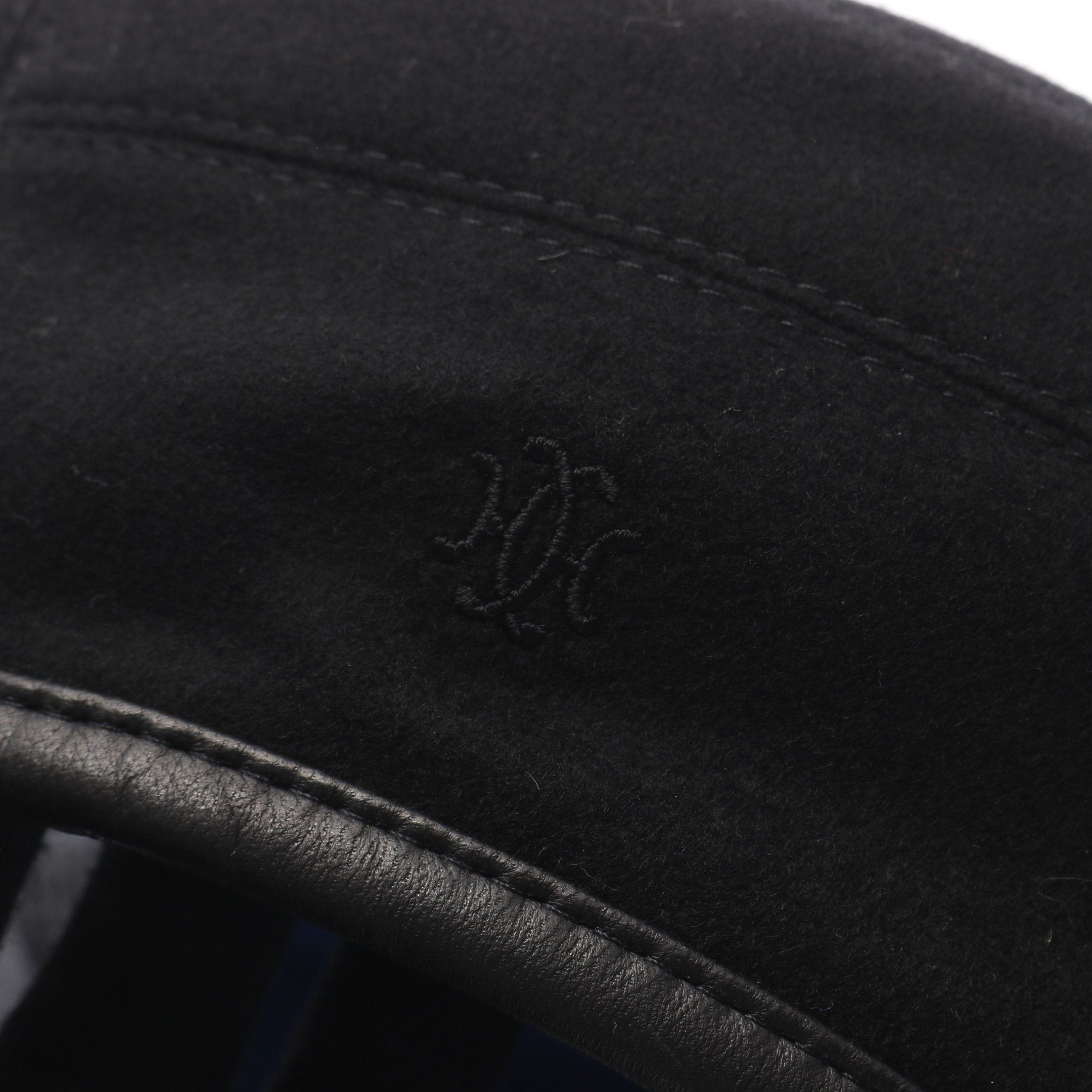 Hermes Hermes Saint Honore Beret Hat Cashmere Black Size ONE SIZE - 7 Thumbnail
