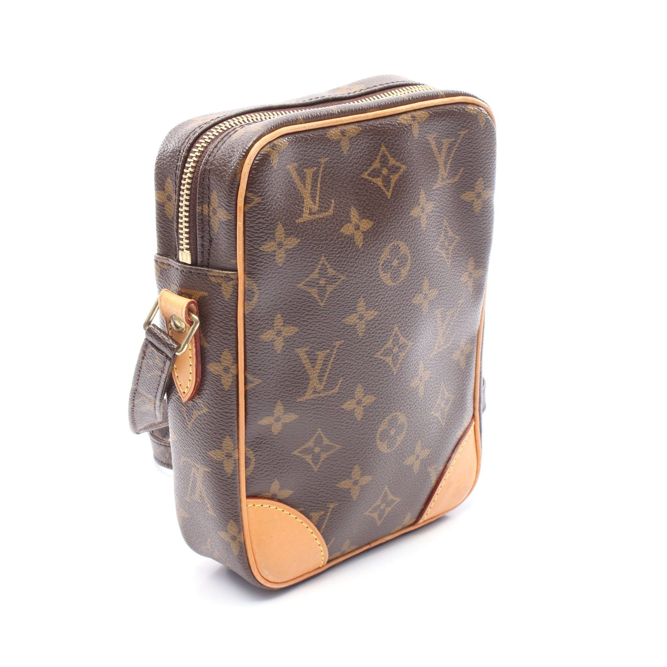 Louis Vuitton Louis Vuitton Danube Monogram Shoulder Bag Leather Brown Size ONE SIZE - 2 Thumbnail