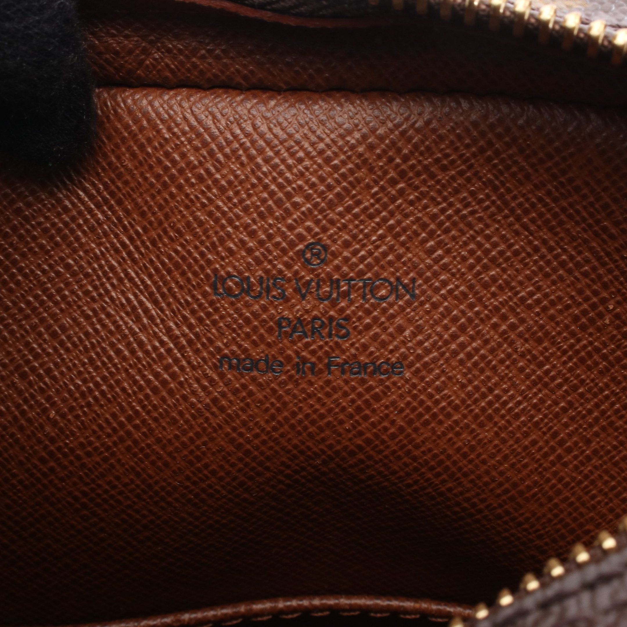 Louis Vuitton Louis Vuitton Danube Monogram Shoulder Bag Leather Brown Size ONE SIZE - 4 Thumbnail