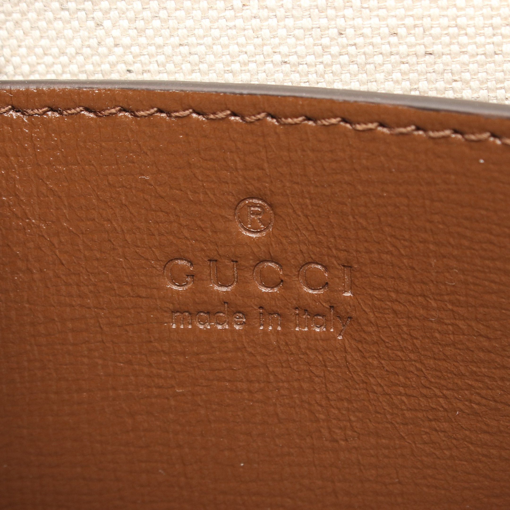 Gucci Gucci Gg Supreme Messenger Bag Shoulder Leather Beige Brown Size ONE SIZE - 4 Thumbnail