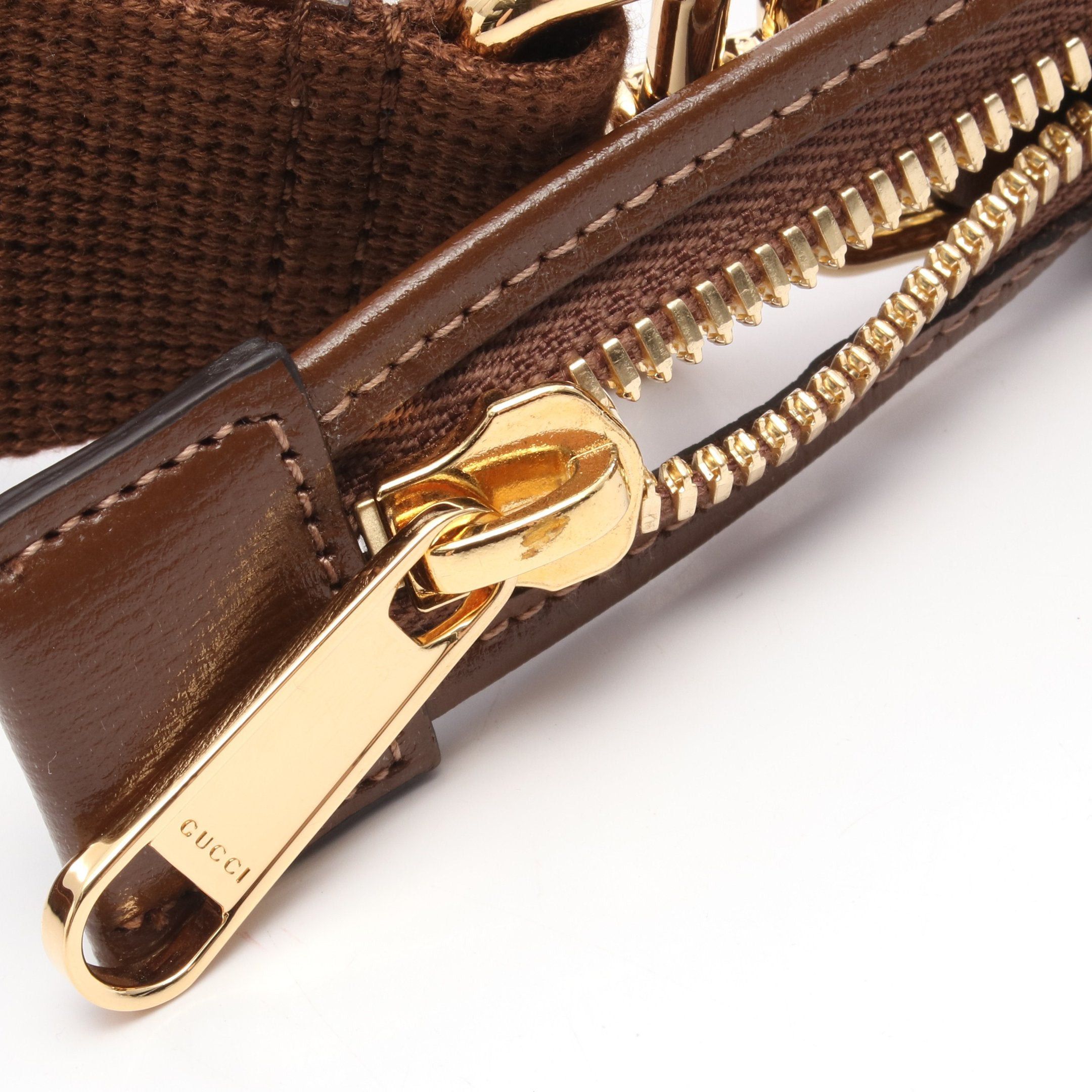 Gucci Gucci Gg Supreme Messenger Bag Shoulder Leather Beige Brown Size ONE SIZE - 5 Thumbnail