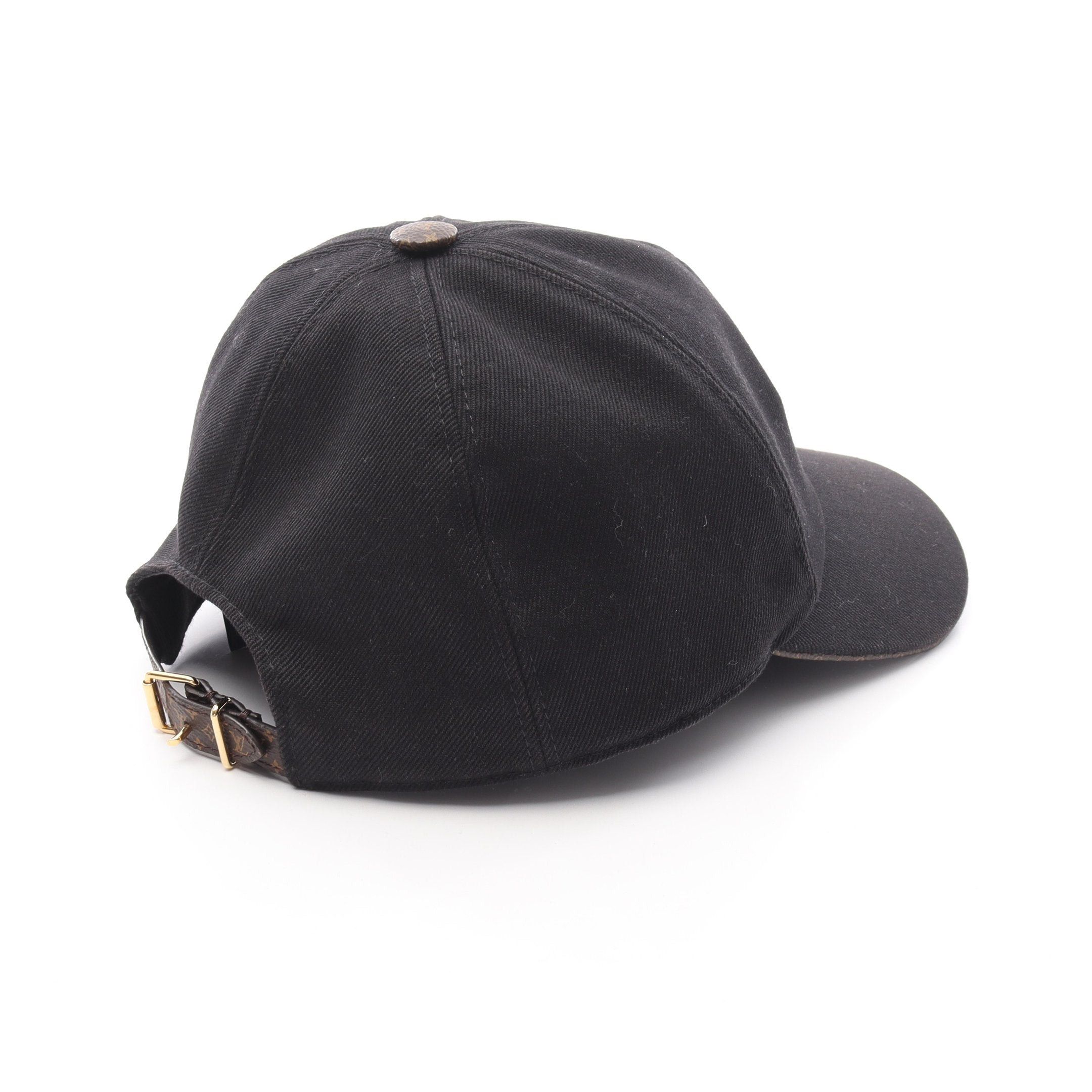 Louis Vuitton Louis Vuitton Cap Lv Day Cotton Silk Black Size ONE SIZE - 2 Thumbnail