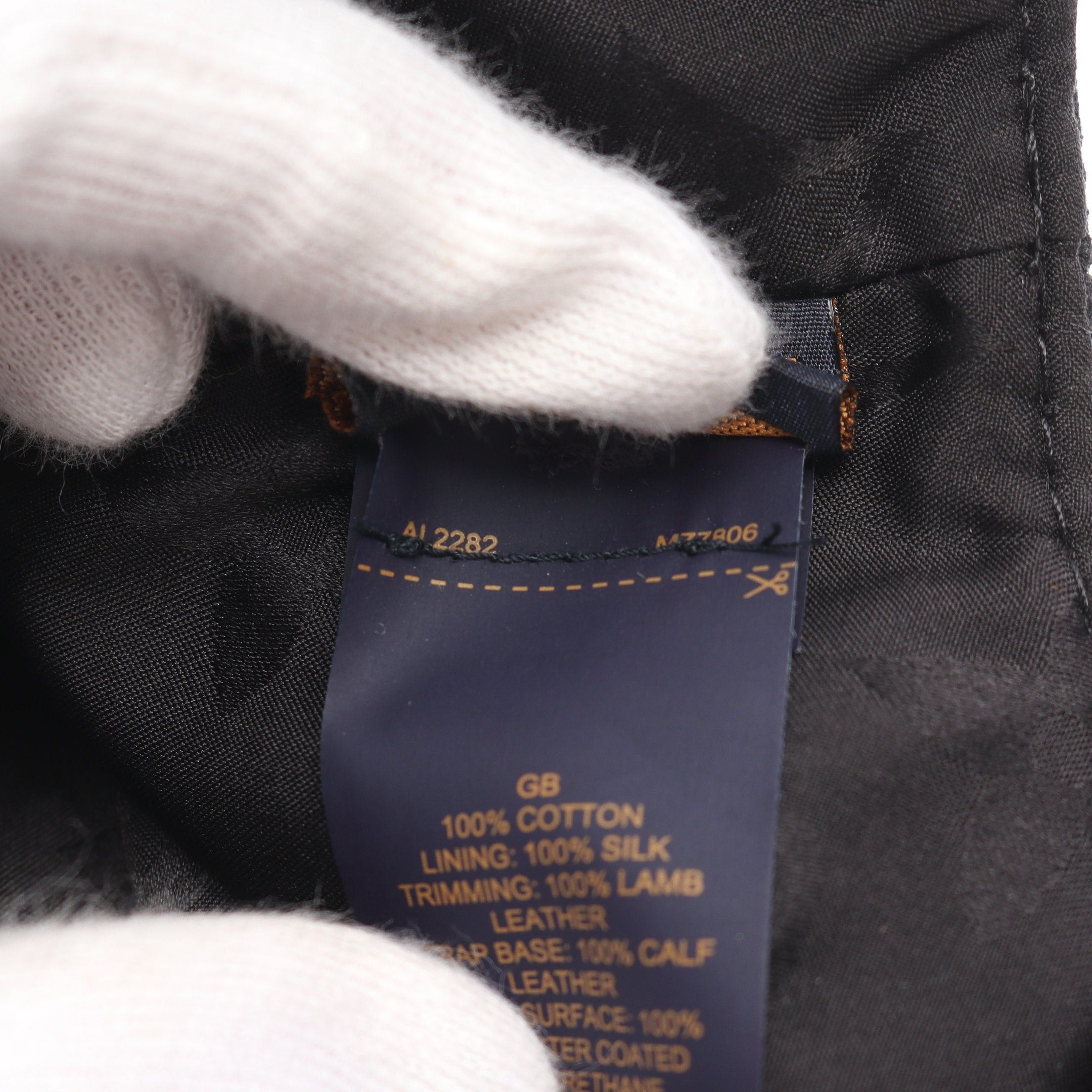 Louis Vuitton Louis Vuitton Cap Lv Day Cotton Silk Black Size ONE SIZE - 5 Thumbnail