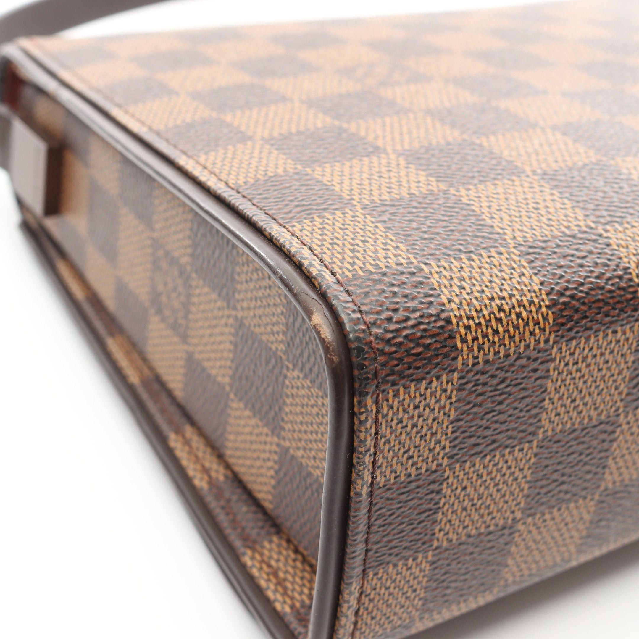 Louis Vuitton Louis Vuitton Tribeca Ron Damier Ebene Shoulder Bag Leather Brown Size ONE SIZE - 11 Thumbnail