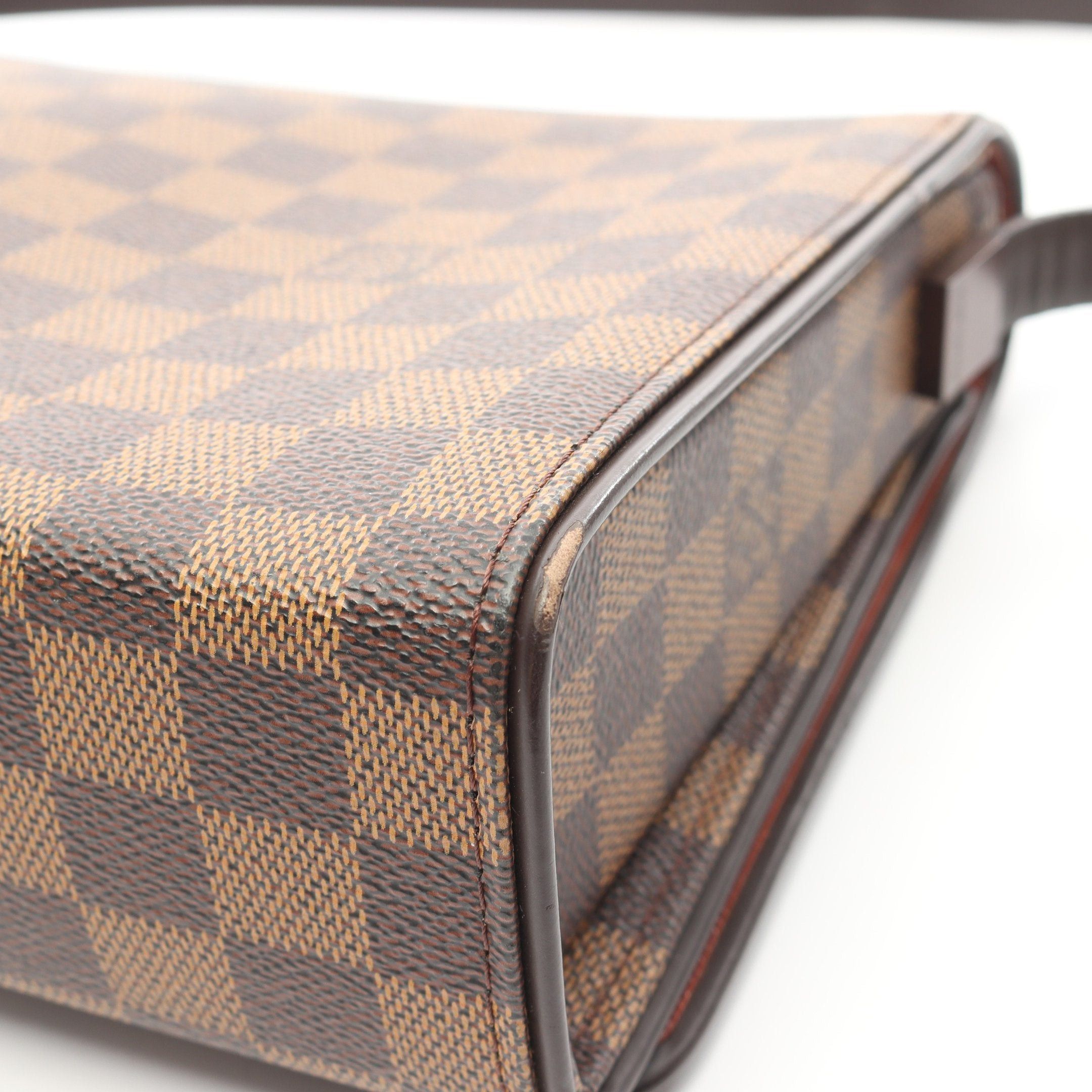 Louis Vuitton Louis Vuitton Tribeca Ron Damier Ebene Shoulder Bag Leather Brown Size ONE SIZE - 12 Thumbnail