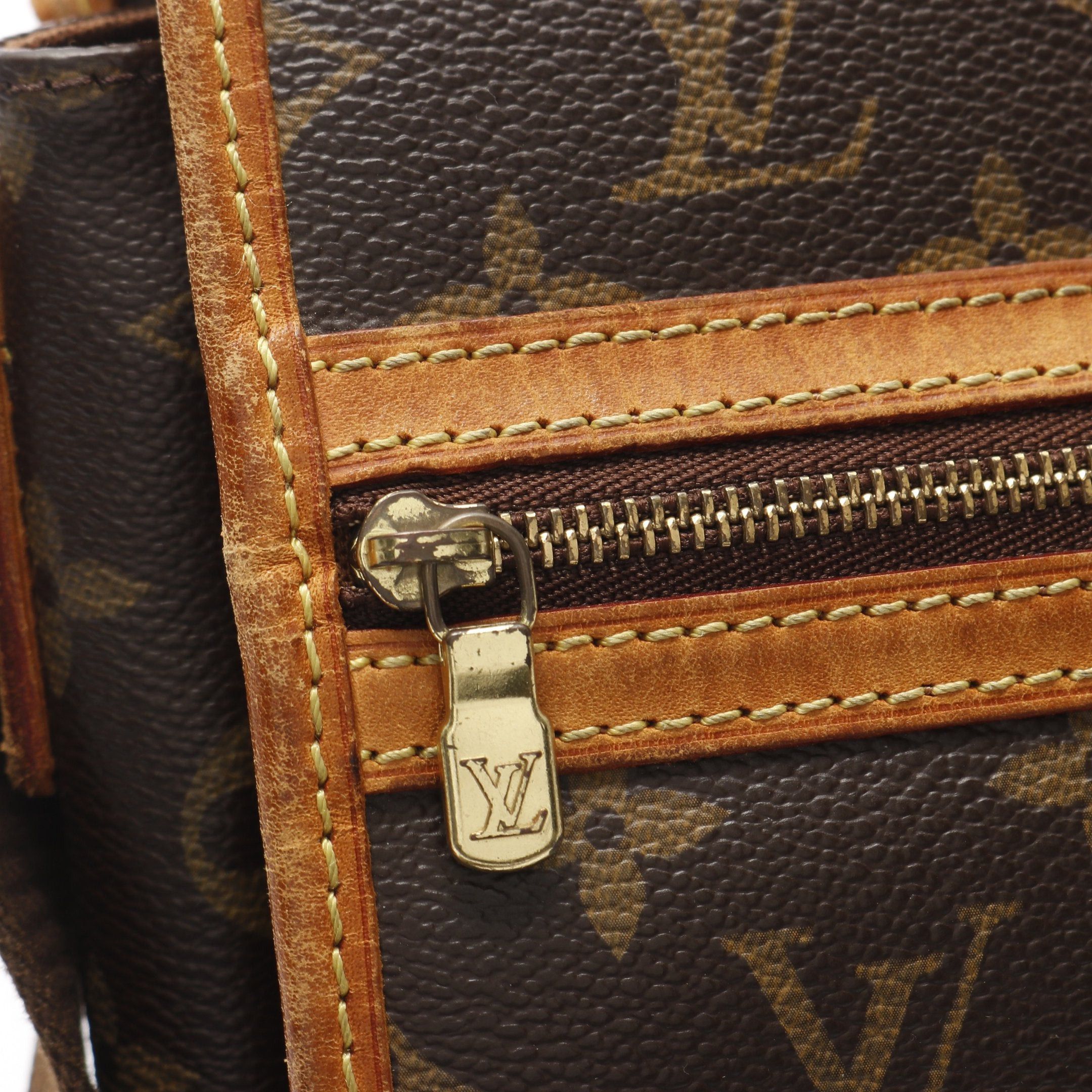 Louis Vuitton Louis Vuitton Messenger Pm Bosforo Monogram Shoulder Bag Leather Brown Size ONE SIZE - 9 Thumbnail