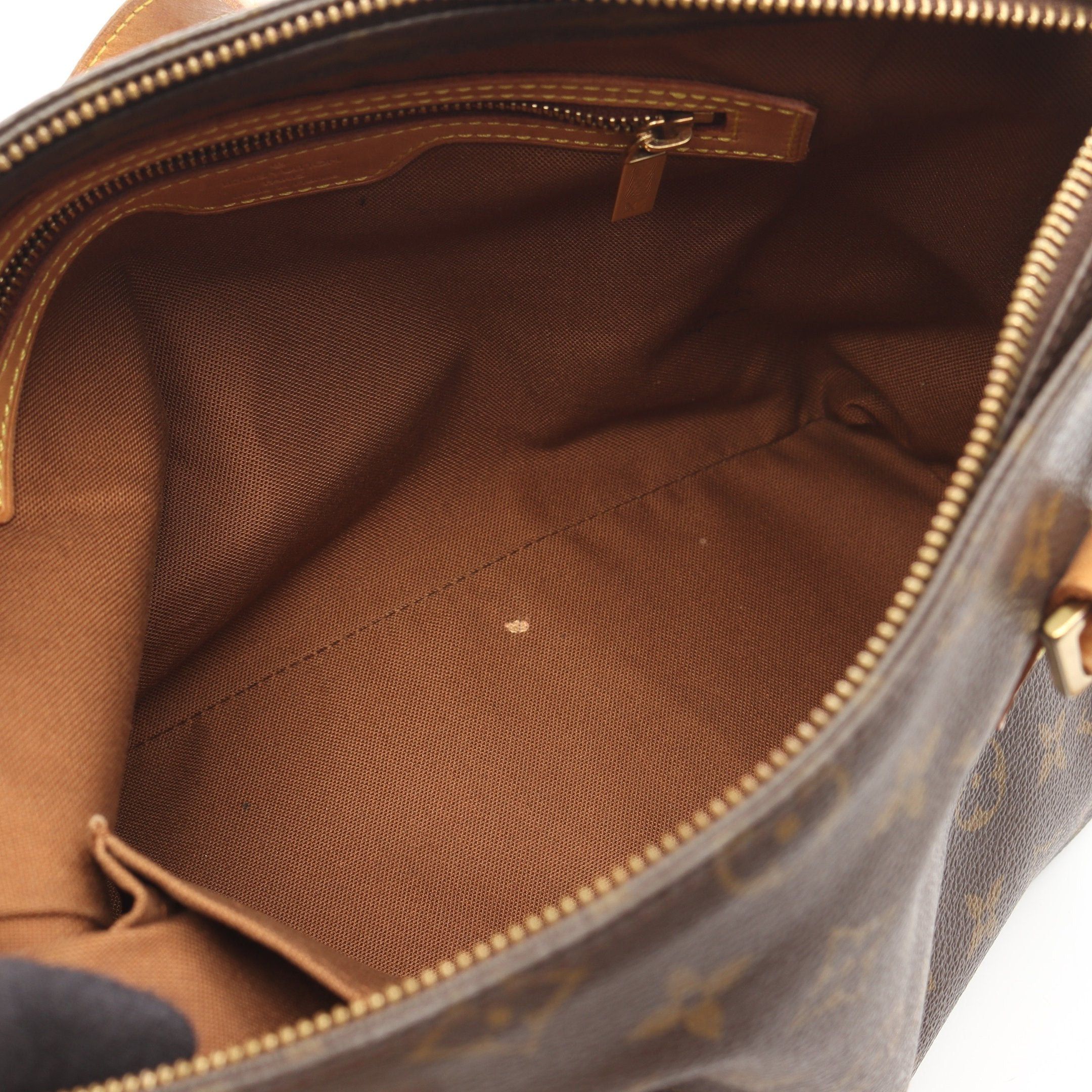 Louis Vuitton Louis Vuitton Cabas Piano Monogram Shoulder Bag Leather Brown Size ONE SIZE - 6 Thumbnail