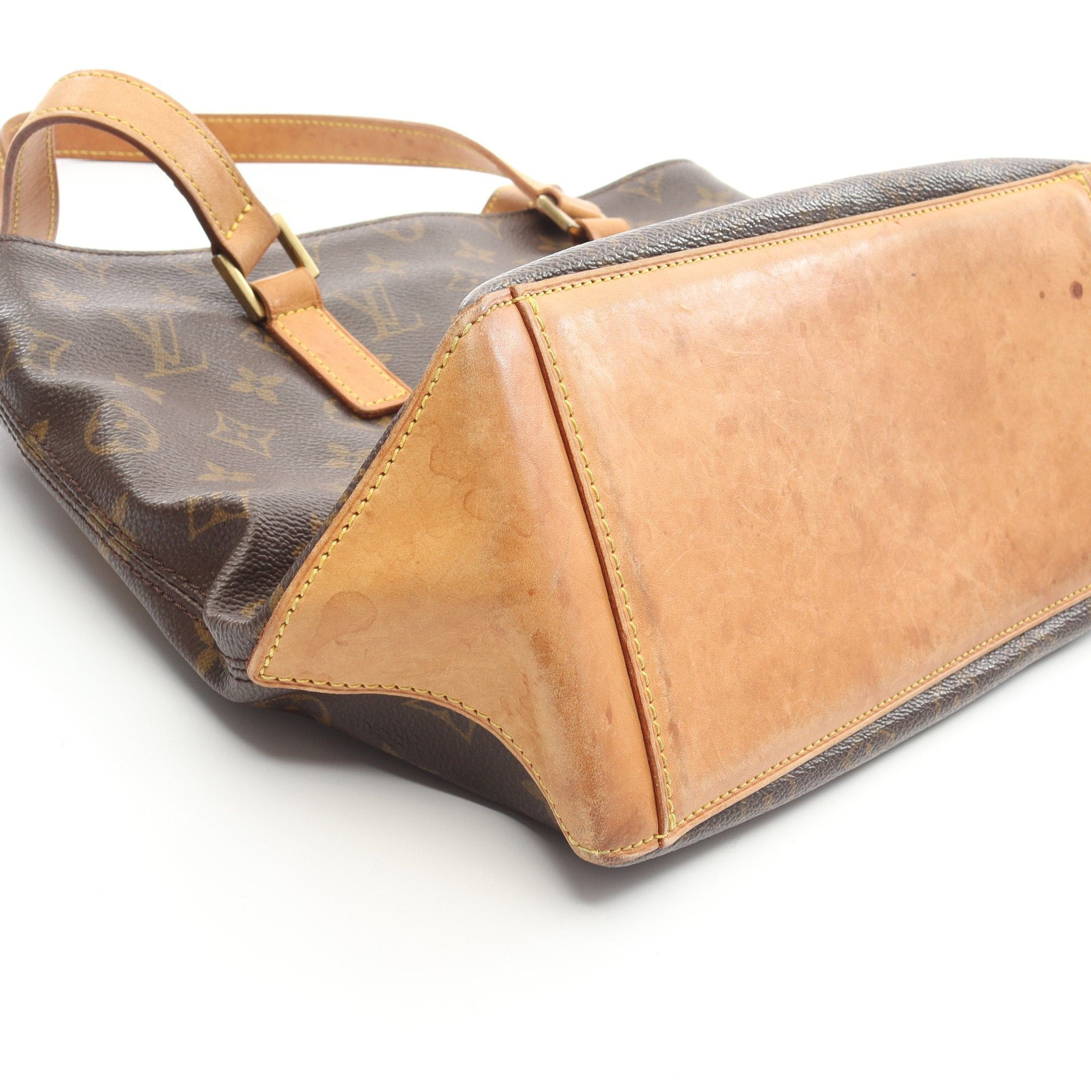 Louis Vuitton Louis Vuitton Cabas Piano Monogram Shoulder Bag Leather Brown Size ONE SIZE - 9 Thumbnail