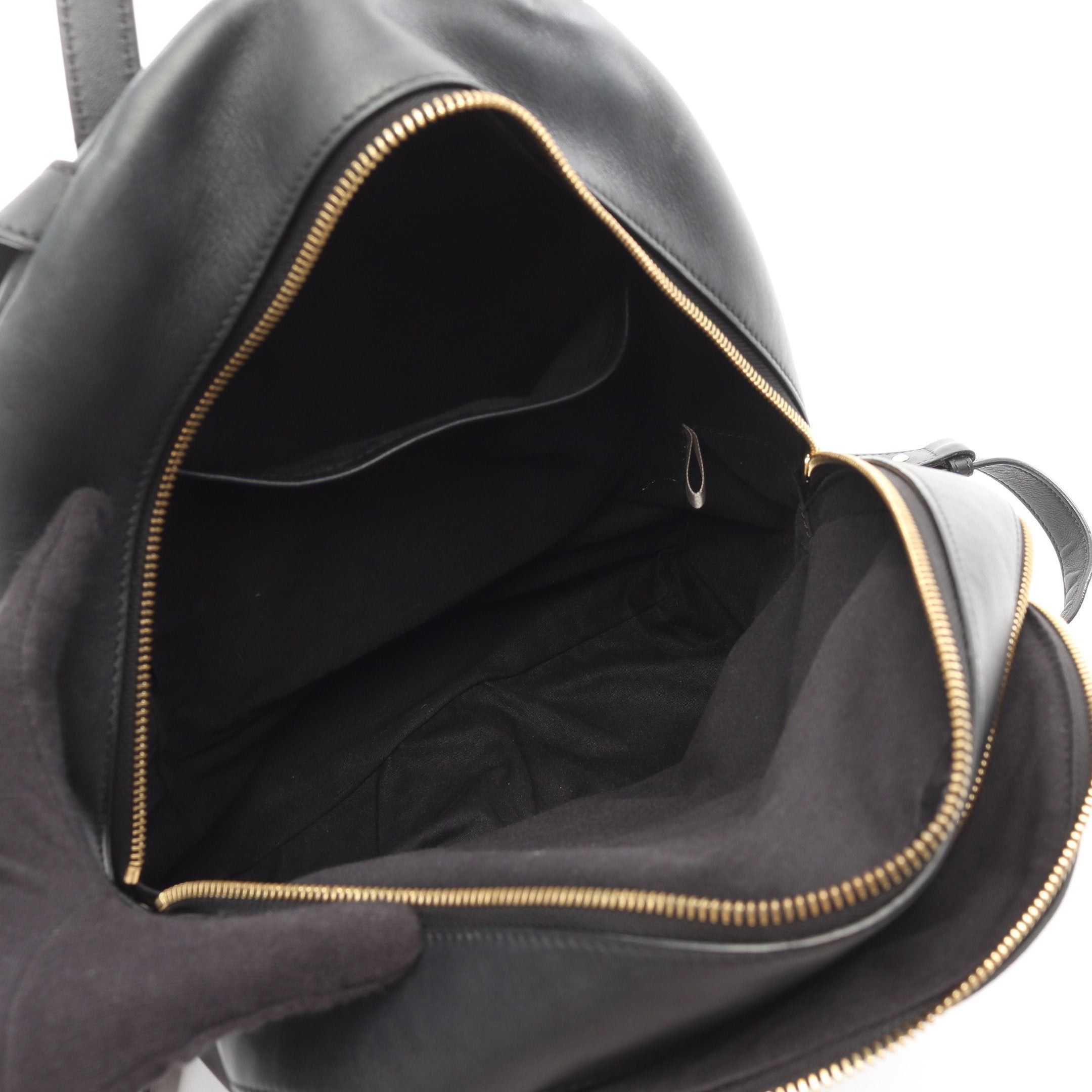 Jimmy Choo Jimmy Choo Lockett Backpack Rucksack Leather Black Size ONE SIZE - 3 Thumbnail