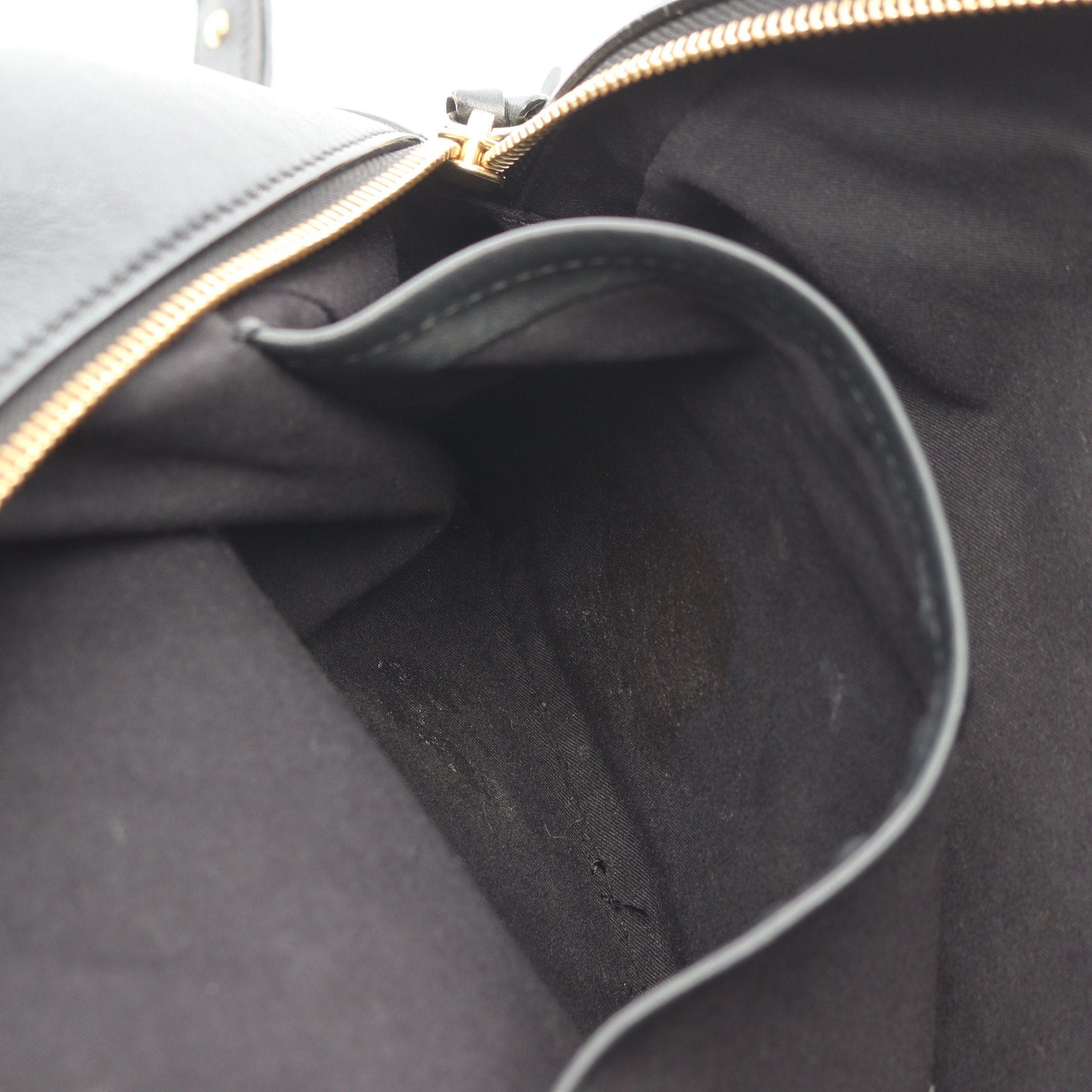 Jimmy Choo Jimmy Choo Lockett Backpack Rucksack Leather Black Size ONE SIZE - 6 Thumbnail