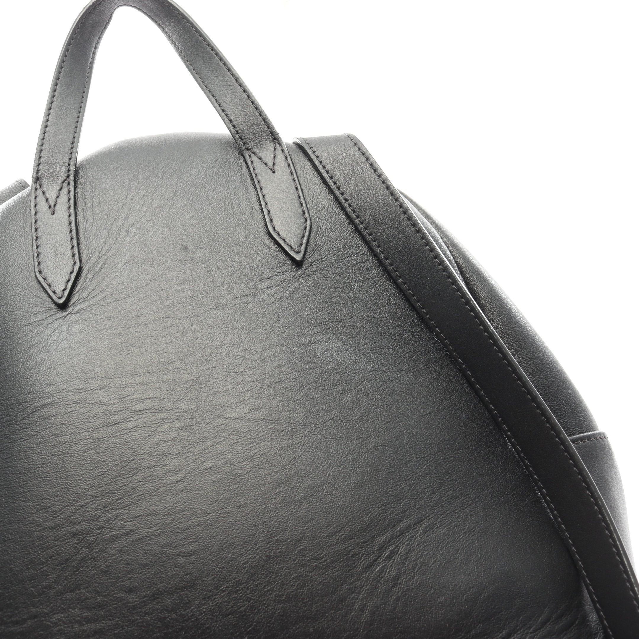 Jimmy Choo Jimmy Choo Lockett Backpack Rucksack Leather Black Size ONE SIZE - 14 Thumbnail