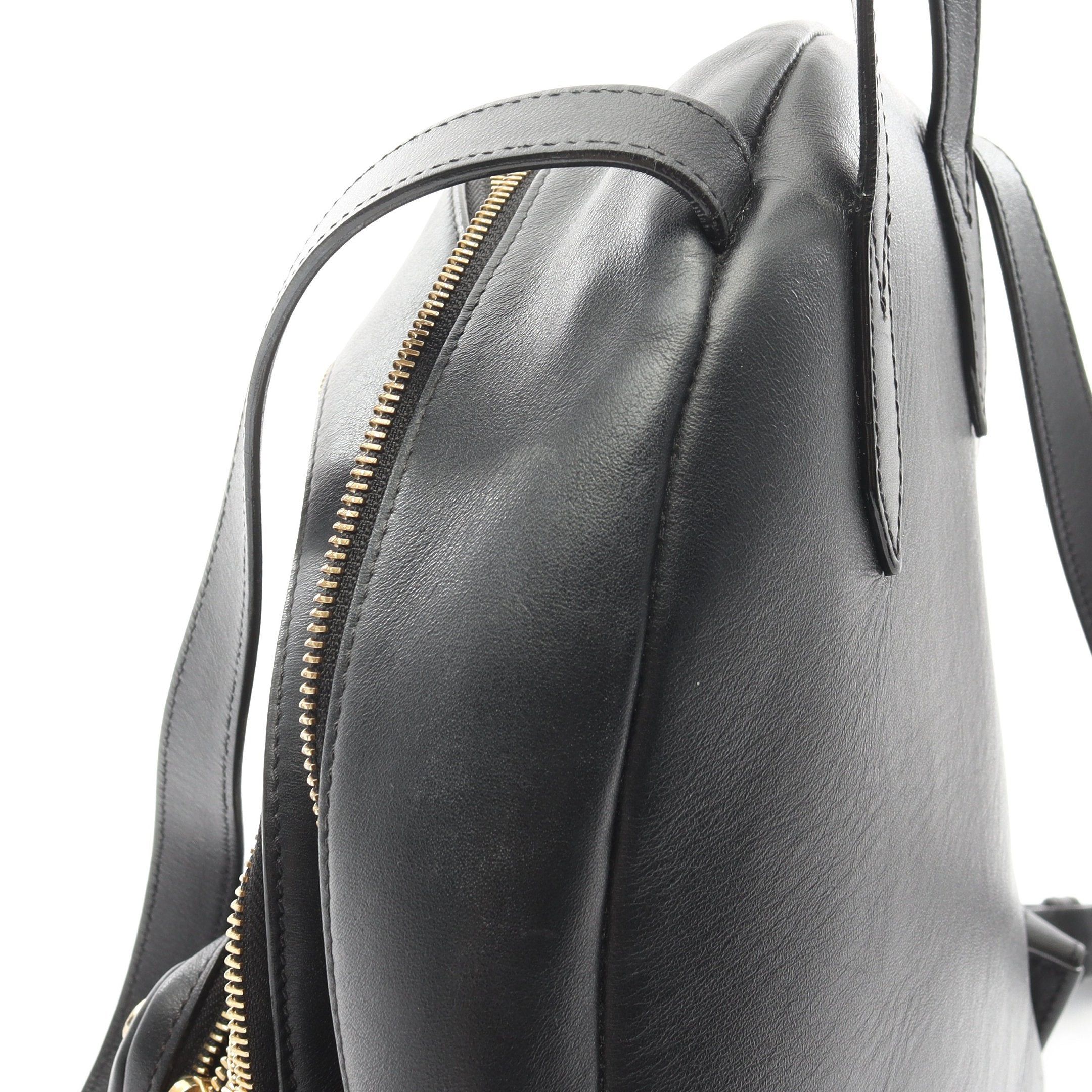 Jimmy Choo Jimmy Choo Lockett Backpack Rucksack Leather Black Size ONE SIZE - 13 Thumbnail