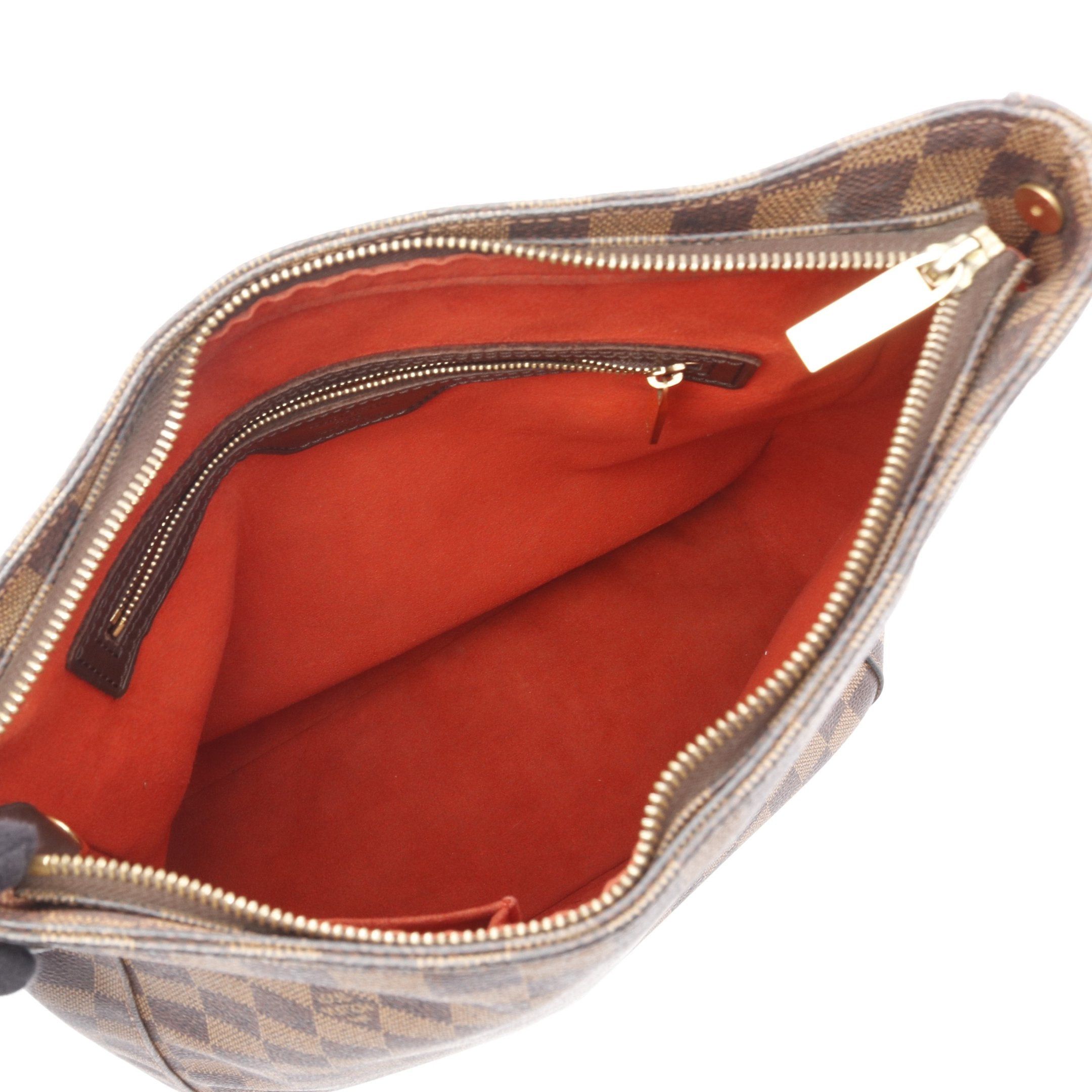 Louis Vuitton Louis Vuitton Looping Gm Damier Ebene Shoulder Bag Leather Brown Special Order Size ONE SIZE - 3 Thumbnail