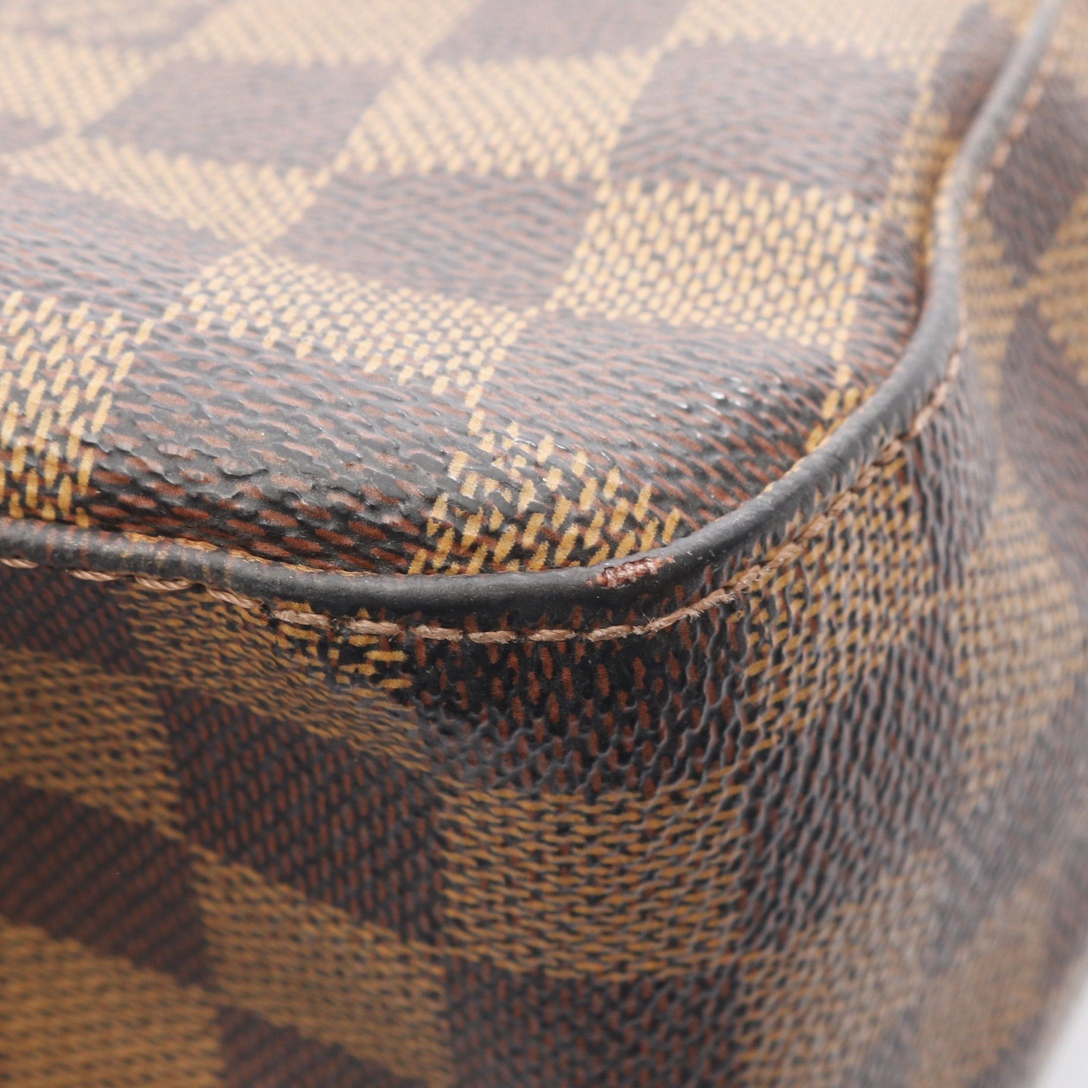 Louis Vuitton Louis Vuitton Looping Gm Damier Ebene Shoulder Bag Leather Brown Special Order Size ONE SIZE - 9 Thumbnail