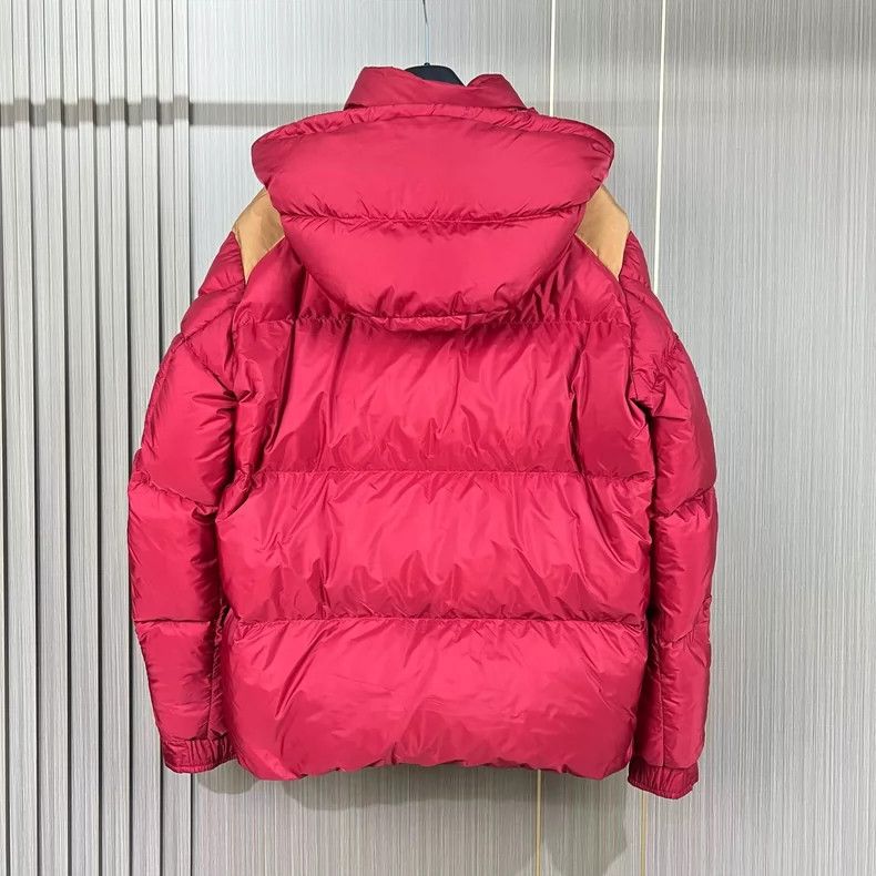 Moncler Moncler Red Kitinen Logo Down Jacket Size US M / EU 48-50 / 2 - 2 Thumbnail