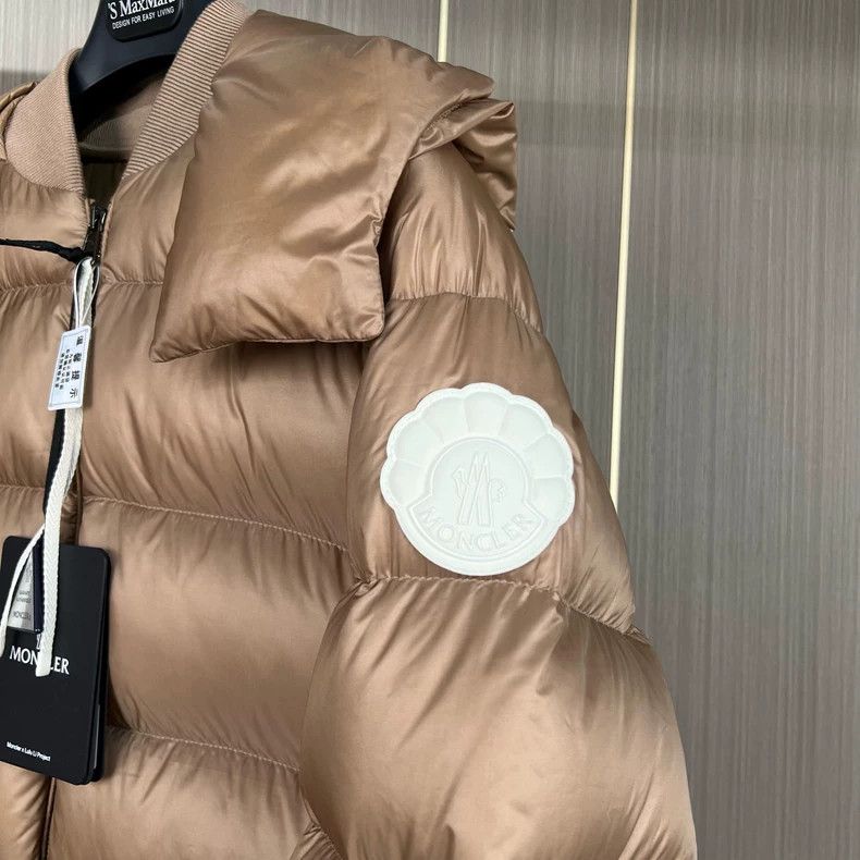 Moncler Moncler Lulu Li Logo Down Jacket Size US XXS / EU 40 - 3 Thumbnail