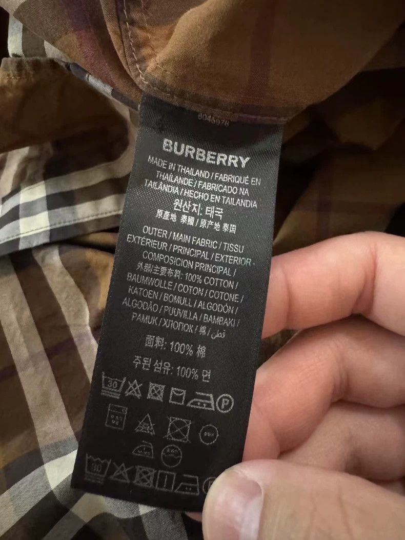 Burberry Burberry Checkered Shirt with Double Pockets Size US M / EU 48-50 / 2 - 4 Thumbnail