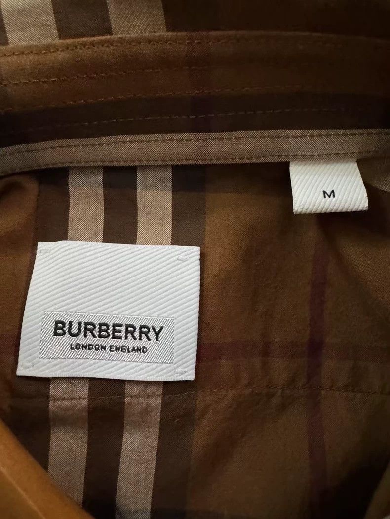 Burberry Burberry Checkered Shirt with Double Pockets Size US M / EU 48-50 / 2 - 3 Thumbnail