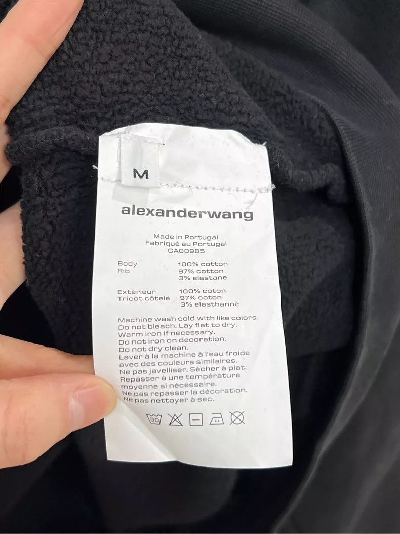 Alexander Wang Alexander Wang Thick Hooded Sweatshirt Size US M / EU 48-50 / 2 - 4 Thumbnail
