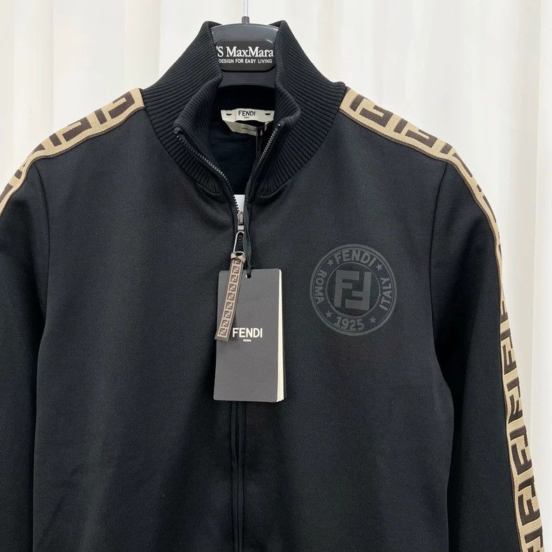 Fendi Fendi Double F Logo Zip Jacket Size US M / EU 48-50 / 2 - 3 Thumbnail