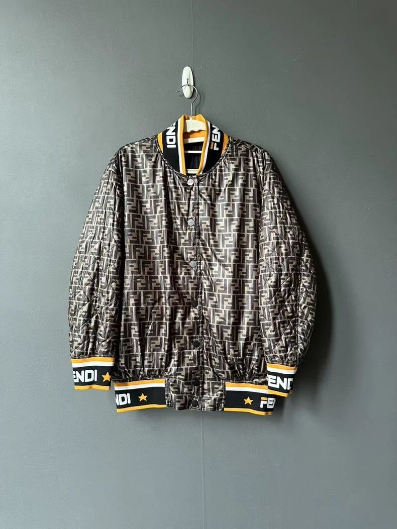 Fendi Fendi Double-Sided Cotton Jacket Size US L / EU 52-54 / 3 - 2 Thumbnail