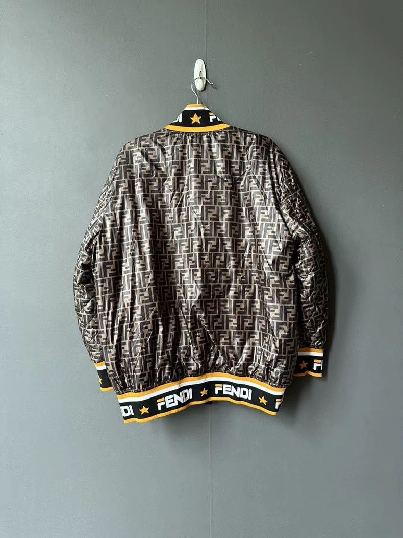 Fendi Fendi Double-Sided Cotton Jacket Size US L / EU 52-54 / 3 - 3 Thumbnail