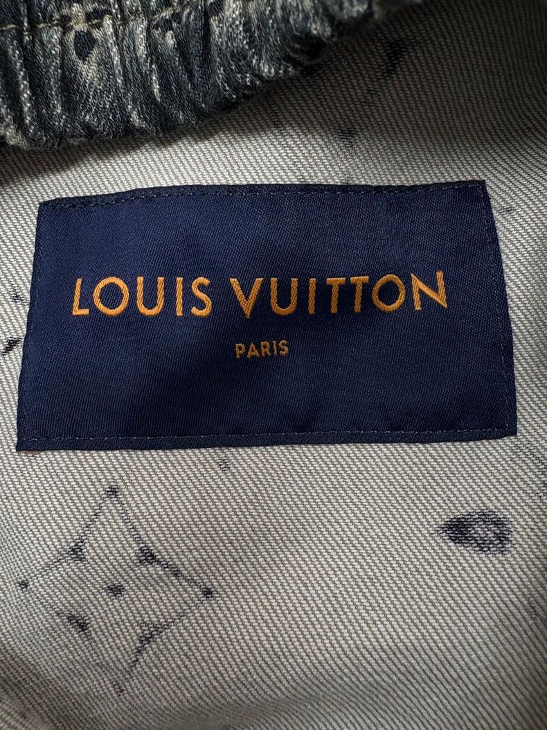 Louis Vuitton Louis Vuitton Denim Jacket with Allover Print Size US M / EU 48-50 / 2 - 7 Thumbnail