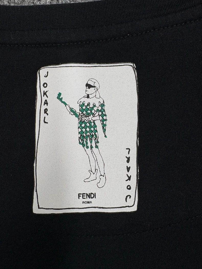 Fendi Fendi Short Sleeve T-Shirt with Graphic Design Size US M / EU 48-50 / 2 - 4 Thumbnail