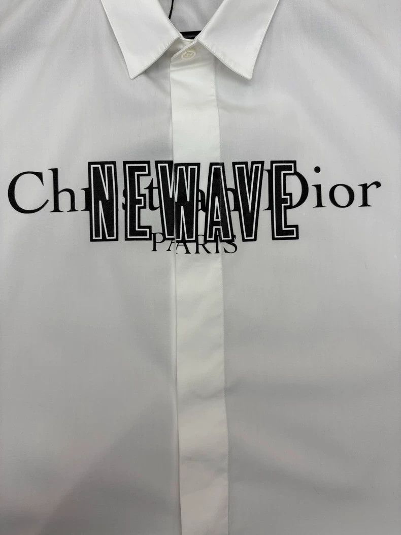 Dior Dior Short Sleeve Letter Print Shirt Size US L / EU 52-54 / 3 - 3 Thumbnail