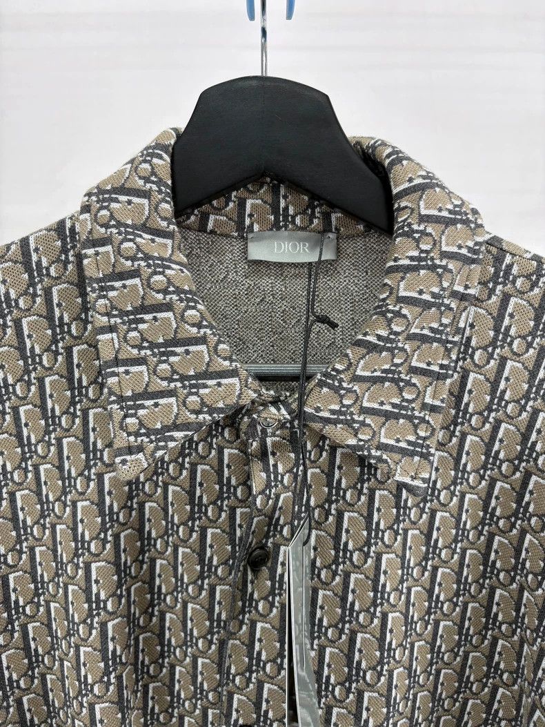 Dior Dior Cotton Printed Long Sleeve Shirt Size US M / EU 48-50 / 2 - 4 Thumbnail
