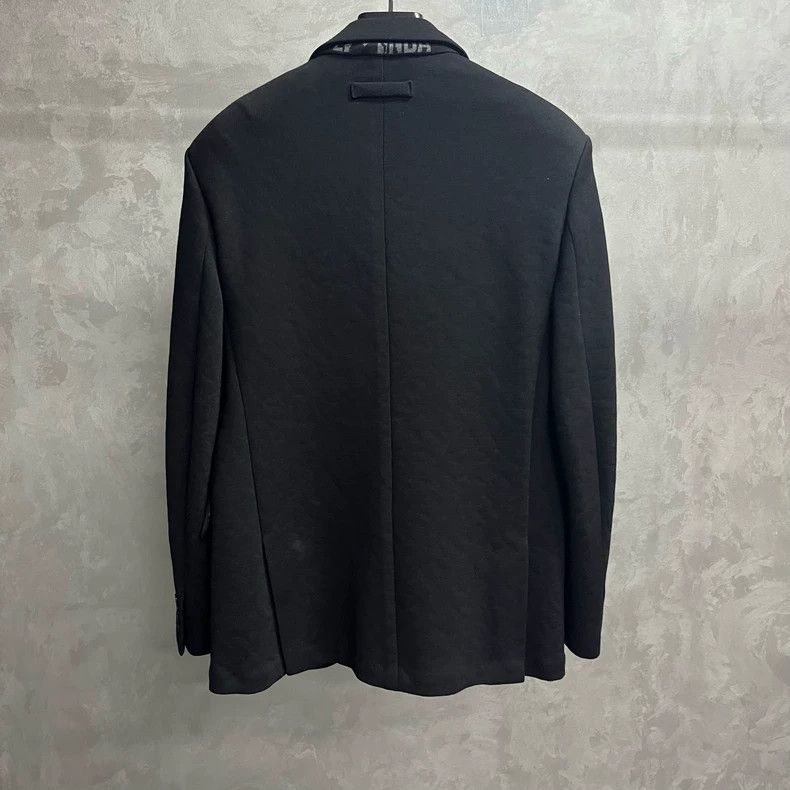 Louis Vuitton Louis Vuitton Black Logo Blazer Jacket Size US L / EU 52-54 / 3 - 5 Thumbnail