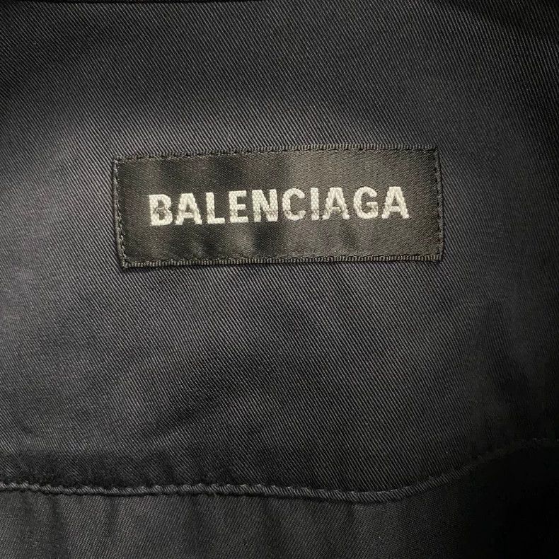 Balenciaga Balenciaga Black and White Jacket with Logo Size US L / EU 52-54 / 3 - 8 Thumbnail
