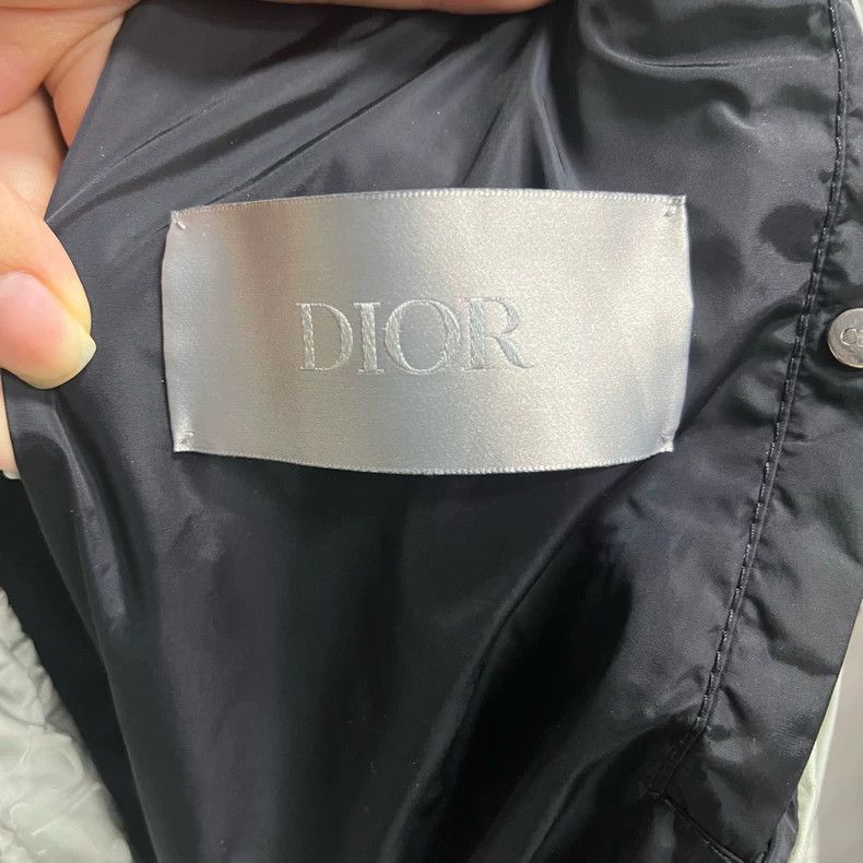 Dior Gray Long Sleeve Logo Puffer Jacket Size US XXL / EU 58 / 5 - 4 Thumbnail