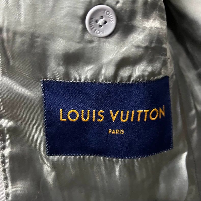 Louis Vuitton Louis Vuitton Gray Pocket Design Blazer Jacket Size US L / EU 52-54 / 3 - 4 Thumbnail