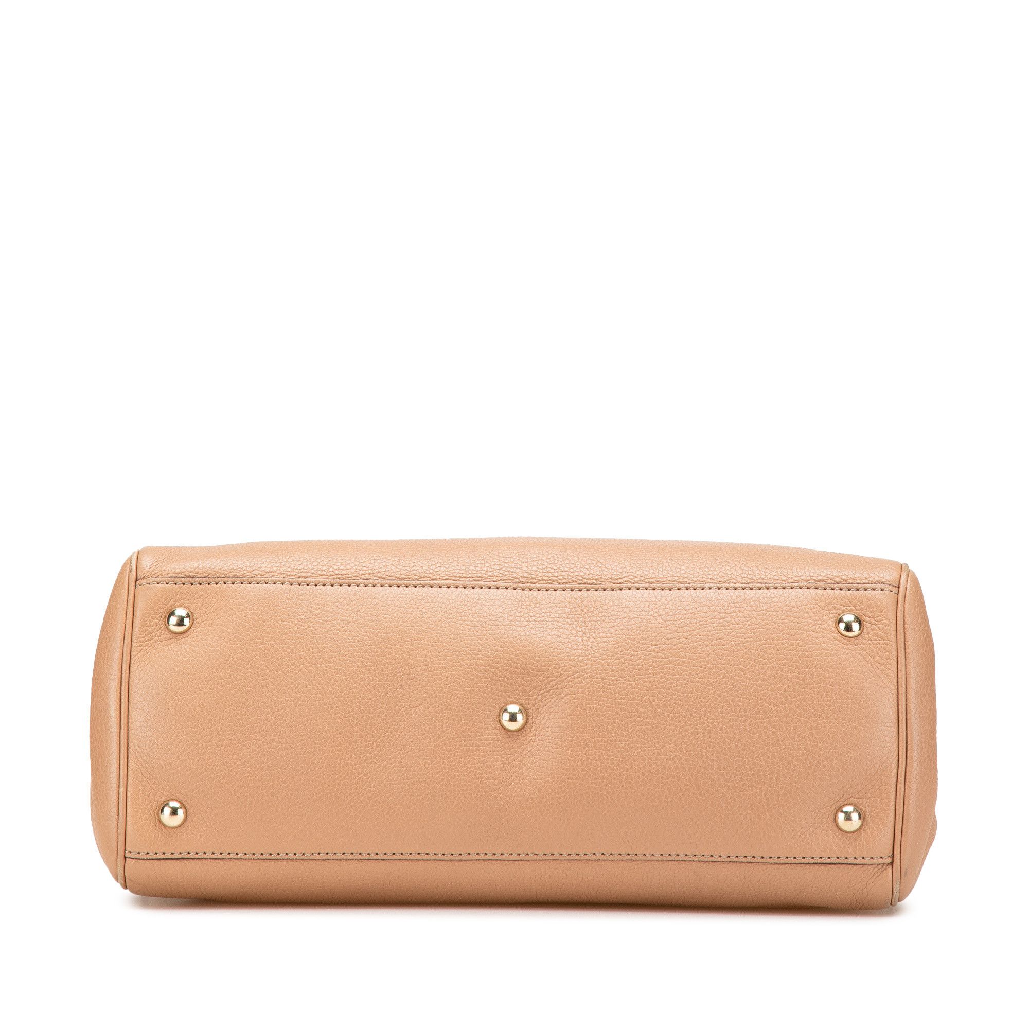 Gucci Gucci Medium Calfskin Bamboo Shopper Satchel Size ONE SIZE - 3 Thumbnail