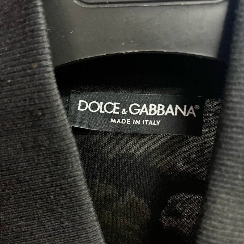 Dolce & Gabbana Dolce & Gabbana Floral Print Black Jacket Size US M / EU 48-50 / 2 - 3 Thumbnail