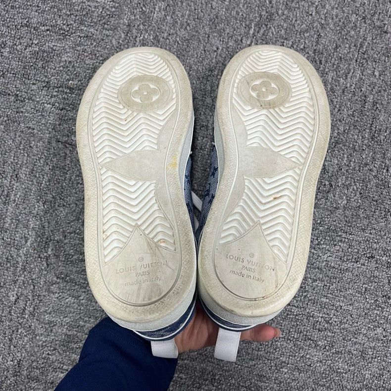 Louis Vuitton Louis Vuitton Casual Denim Sneakers for Women Size US 5.5 / EU 38 - 5 Thumbnail