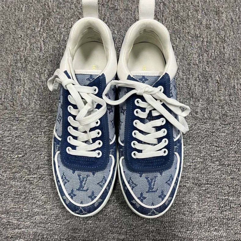 Louis Vuitton Louis Vuitton Casual Denim Sneakers for Women Size US 5.5 / EU 38 - 2 Thumbnail