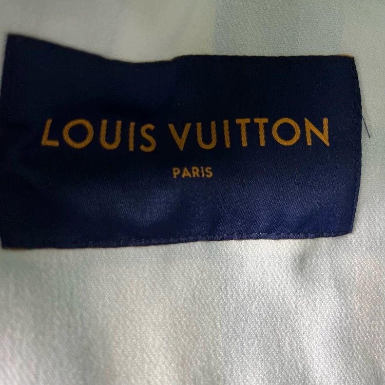 Louis Vuitton Louis Vuitton Green Checkered Denim Jacket Size US M / EU 48-50 / 2 - 4 Thumbnail