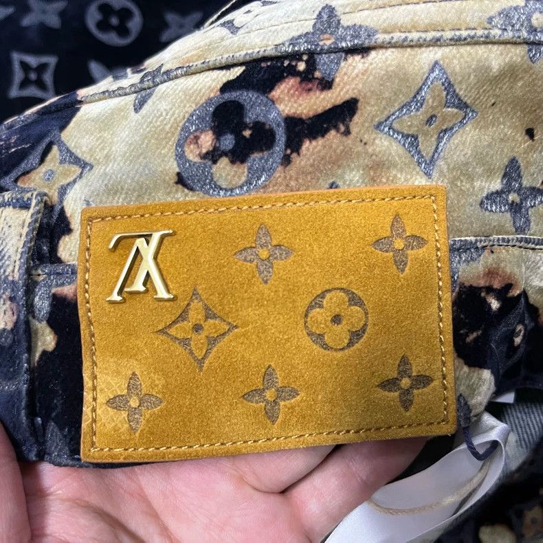 Louis Vuitton Louis Vuitton Multi-Colored Faded Jeans Size US 32 / EU 48 - 5 Thumbnail