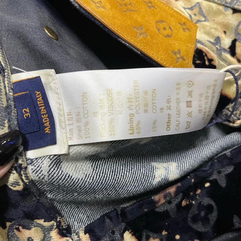 Louis Vuitton Louis Vuitton Multi-Colored Faded Jeans Size US 32 / EU 48 - 4 Thumbnail