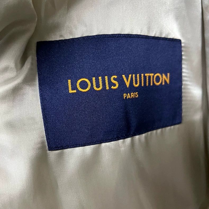 Louis Vuitton Louis Vuitton Color Block Long Sleeve Baseball Jacket Size US XXL / EU 58 / 5 - 4 Thumbnail