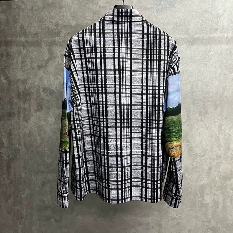 Louis Vuitton Louis Vuitton Multicolored Plaid Long Sleeve Shirt Size US M / EU 48-50 / 2 - 5 Thumbnail