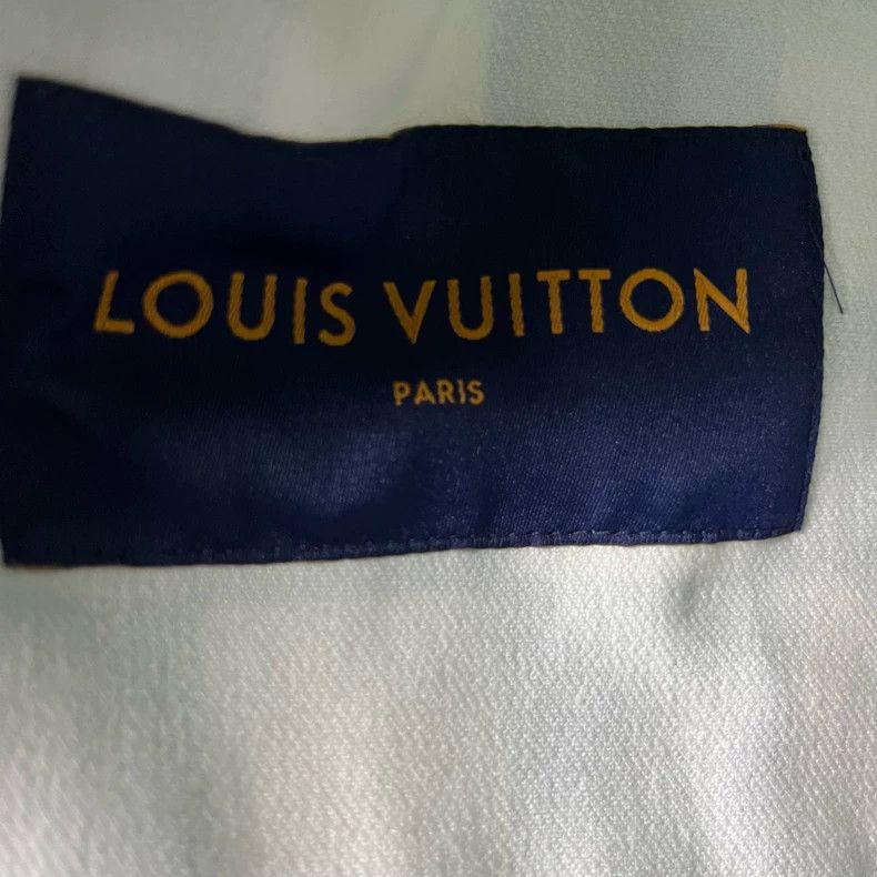 Louis Vuitton Louis Vuitton Green Checkered Denim Jacket Size US L / EU 52-54 / 3 - 4 Thumbnail