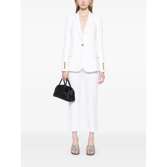Elisabetta Franchi ELISABETTA FRANCHI Women Suit Set TP00151E2 360 WHITE Size L / US 10 / IT 46 - 4 Thumbnail