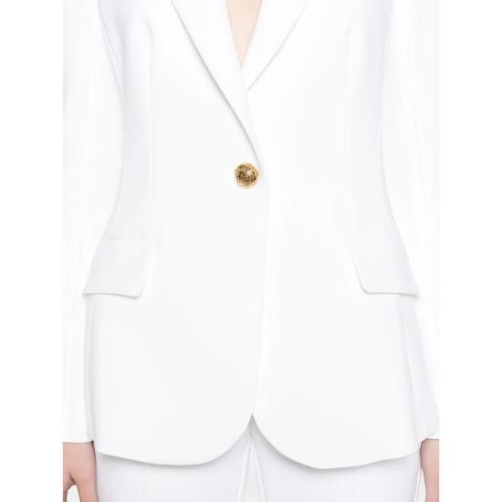 Elisabetta Franchi ELISABETTA FRANCHI Women Suit Set TP00151E2 360 WHITE Size L / US 10 / IT 46 - 2 Thumbnail